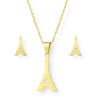 Acél Eiffel-torony szett