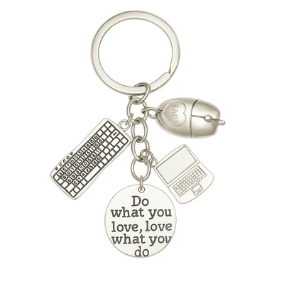 Informatikus kulcstartó