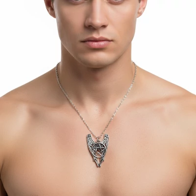 Odaát angyalszárnyas nyaklánc