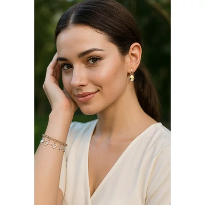 Sokmedálos Csontváros karkötő