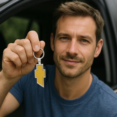 Chevrolet kulcstartó