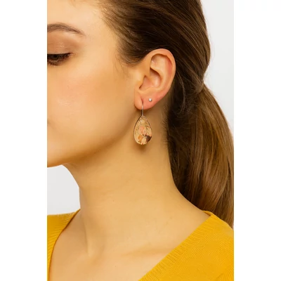 Klimt anya és gyermeke fülbevaló