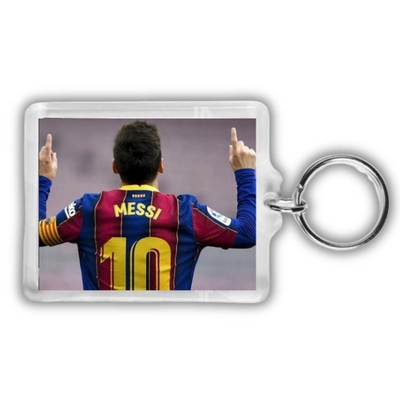 Műanyag Lionel Messi kulcstartó