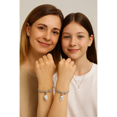 Anya-lánya dupla karkötő