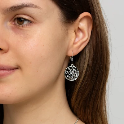 Trónok harca sárkány fülbevaló