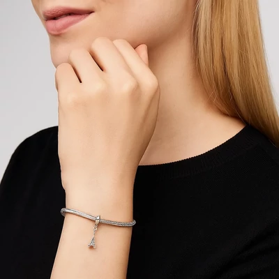 Eiffel-torony Pandora stílusú medál