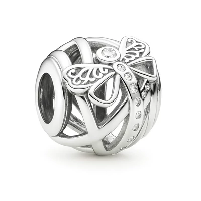 Pillangós Pandora stílusú medál