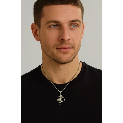 Egész alakos ló nyaklánc