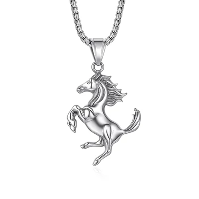 Egész alakos ló nyaklánc