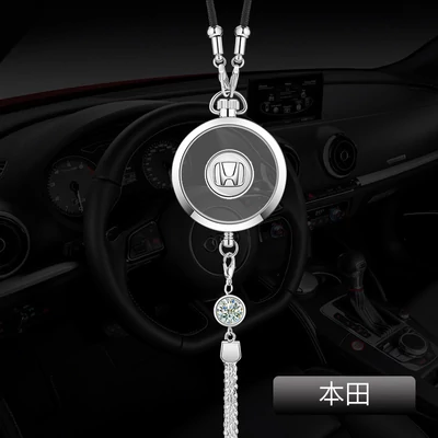 Kristály díszes Honda autóillatosító – prémium autós kiegészítő