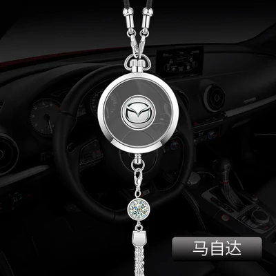 Kristály díszes Mazda autóillatosító – prémium autós kiegészítő