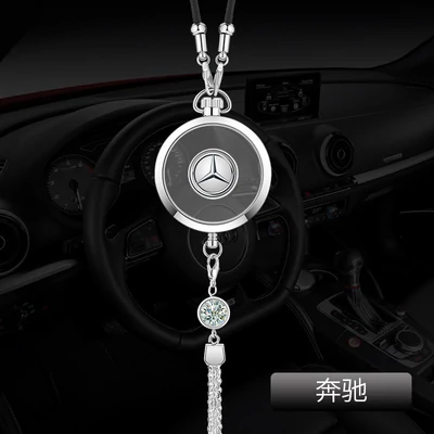 Kristály díszes Mercedes autóillatosító – prémium autós kiegészítő