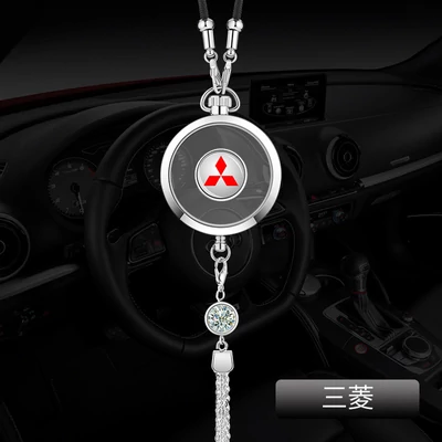 Kristály díszes Mitsubishi autóillatosító – elegáns stílus