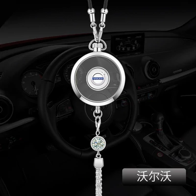 Kristály díszes Volvo autóillatosító – prémium autós kiegészítő