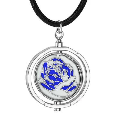 Arcane - Ekko és Powder kék rózsa nyaklánc