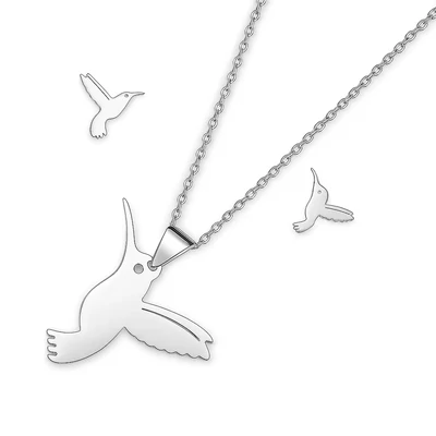 Acél kolibris szett