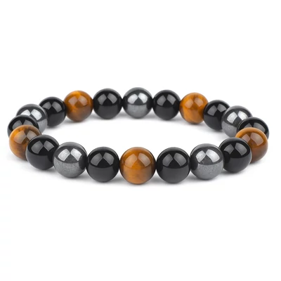 Mágneses gyógyító hematit karkötő