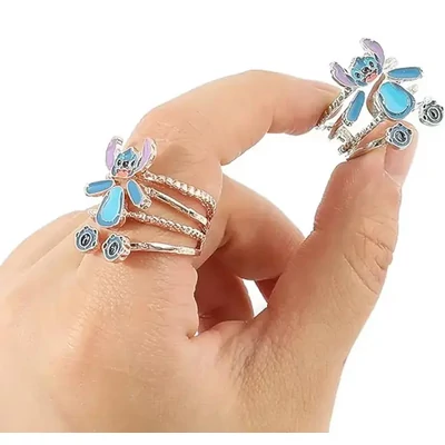 Állítható Stitch gyűrű