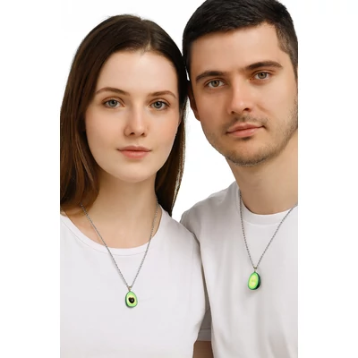 Avokádós páros nyaklánc