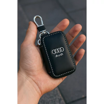 Műbőr Audi kulcstartó