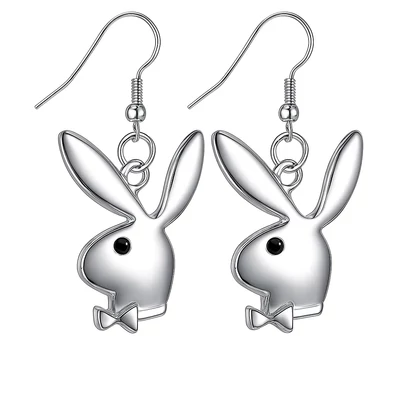 Playboy nyuszis fülbevaló