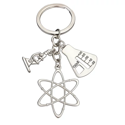 Biológus/kémikus kulcsartó