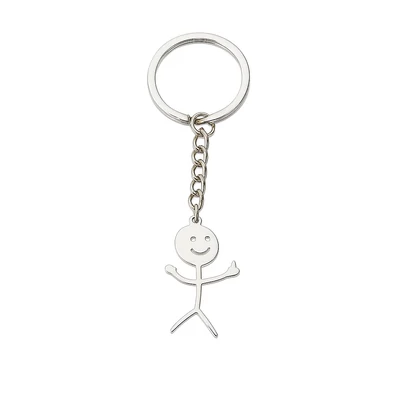 Acél &amp;quot;Fuck Off&amp;quot; kulcstartó