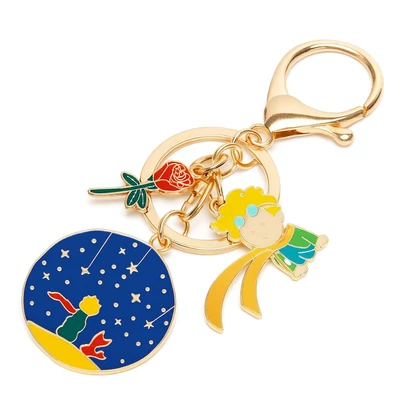 Zománcorott Kis herceg kulcstartó