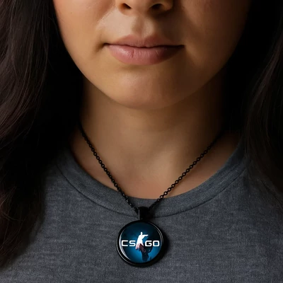 CS GO üveges nyaklánc