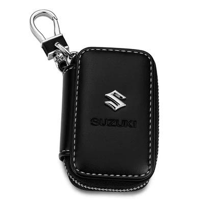 Műbőr Suzuki kulcstartó
