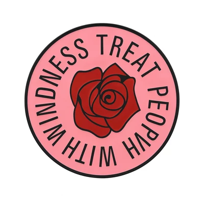 Harry Styles rózsás kitűző