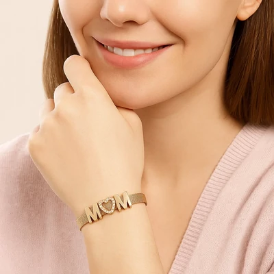 Acél anya (MOM) karkötő