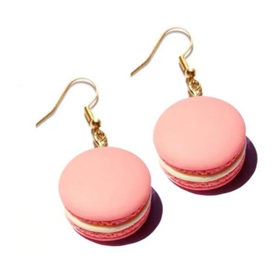 Macaron fülbevaló