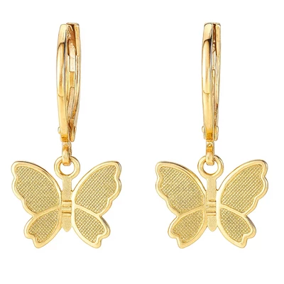 Arany pillangós fülbevaló