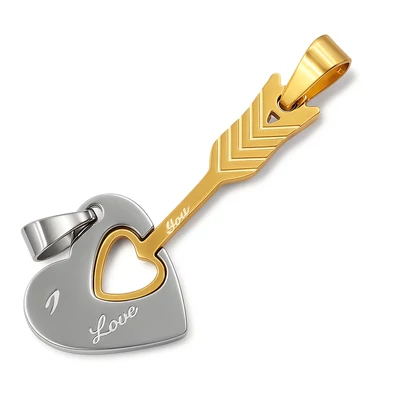 Acél Ámor nyila dupla medál