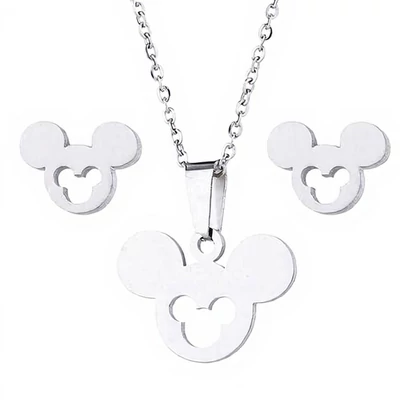 Acél Mickey egér szett