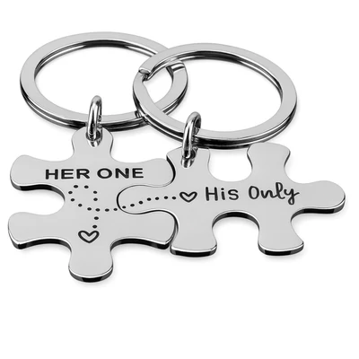 Páros Her One - His Only kulcstartó