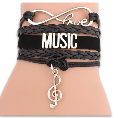 Végtelen jeles MUSIC karkötő