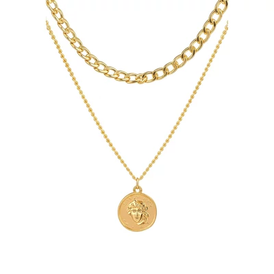 Kétsoros érmés nyaklánc