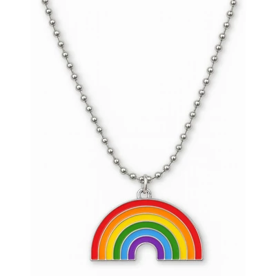 Szivárványos nyaklánc