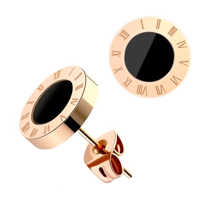 Acél órás fülbevaló