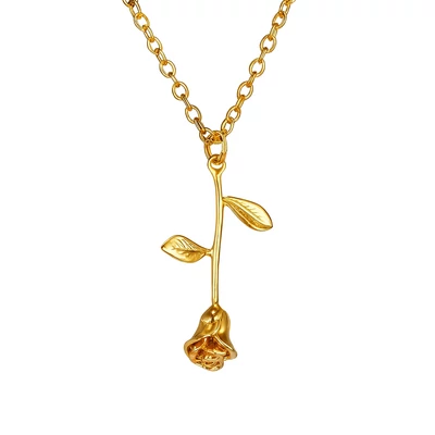 Rózsaszálas nyaklánc