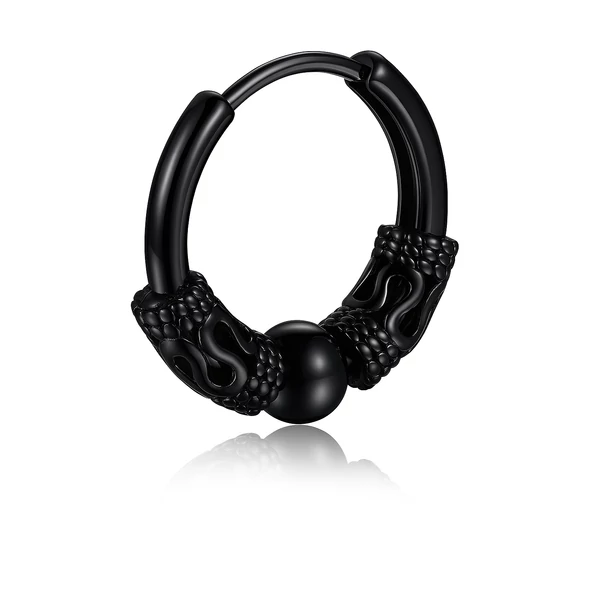 Punk acél férfi fülbevaló