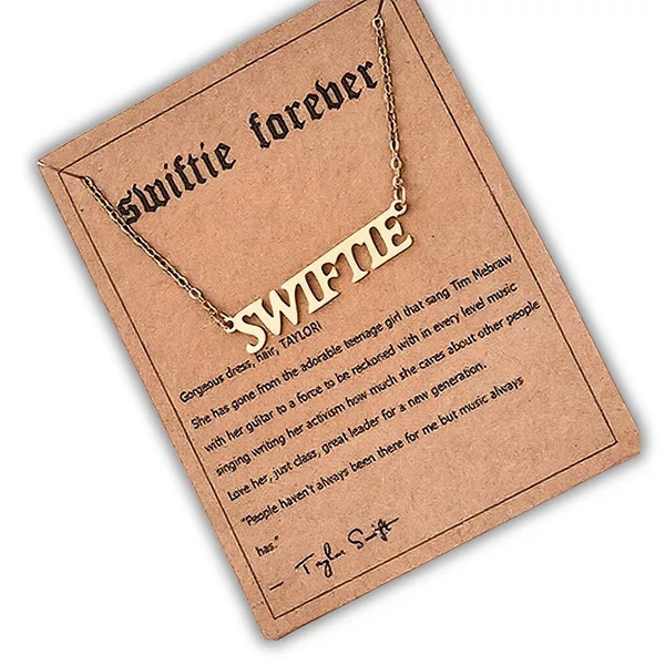 Taylor Swift "Swiftie" nyaklánc
