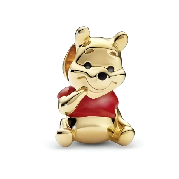 Micimackós Pandora stílusú medál