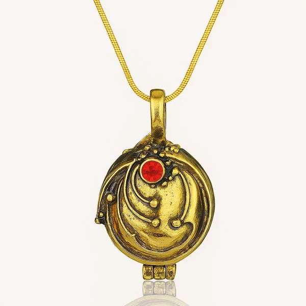 Vámpírnaplók stílusú Elena Gilbert nyaklánc (arany)