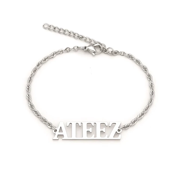 Acél Ateez karkötő