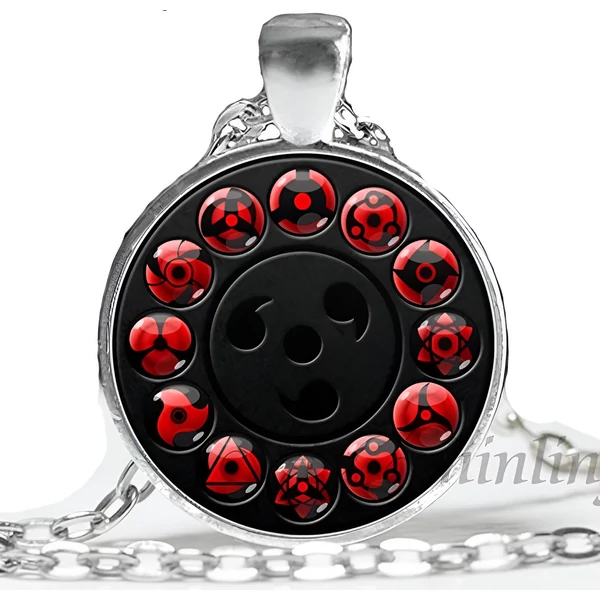 Üveges Naruto nyaklánc