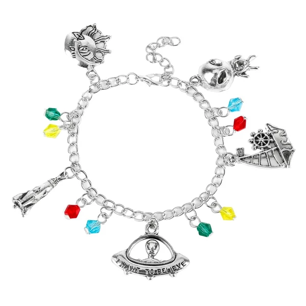 Sokmedálos UFO karkötő