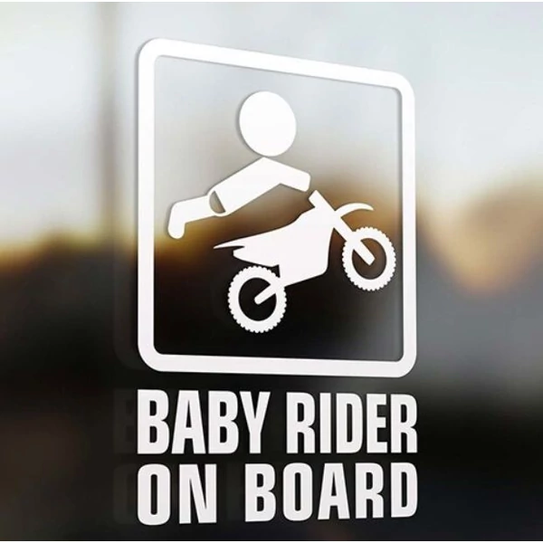 Baby Rider On Board matrica